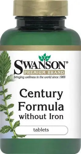 Swanson Century Formula Multivitamin Without Iron 130 Tabs Swanson Au supplements