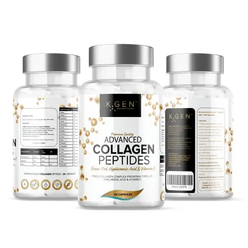 Pure Collagen Supplements Capsules Grass Fed Advanced Multi Collagen Peptides K GEN rejuvenation nutrition Au supplements