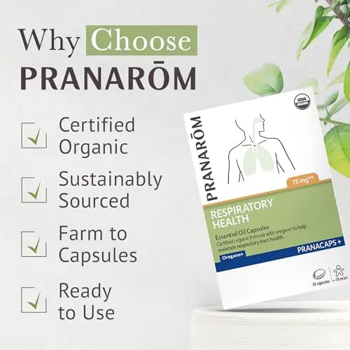 Respiratory Health Pranacaps Pranarom Au supplements