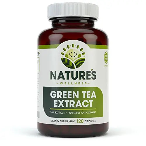 Green Tea Extract 98% Standardized with EGCG | Healthy Weight Support, Metabolism Natures Wellness Au supplements