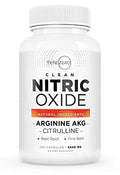 Type Zero Nitric Oxide 6X Booster, 150 Veggie Capsules - Natural Supplement - Beetroot Type Zero Au supplements