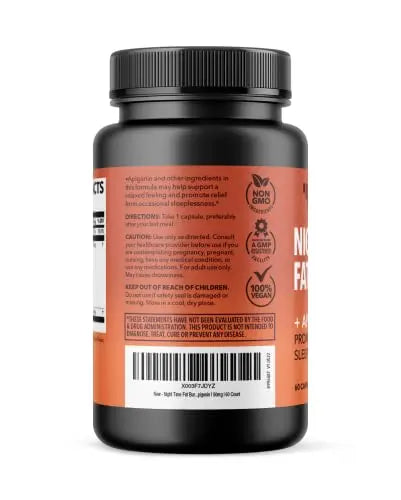 HAVASU NUTRITION Night Time Fat Burner Pills with Apigenin | 50mg | 60 Count HAVASU NUTRITION Au supplements