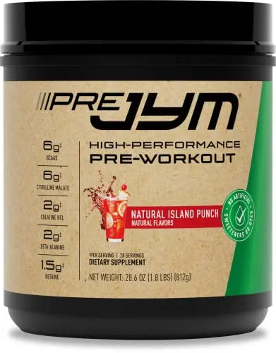 JYM Supplement Science Pre JYM Pre Workout Powder - BCAAs, Creatine HCI, Citrulline JYM Supplement Science Au supplements