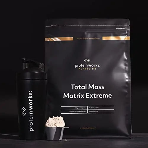 Protein Works - Total Mass Matrix Extreme Mass Gainer | High Calorie Protein Powder Protein Works Au supplements