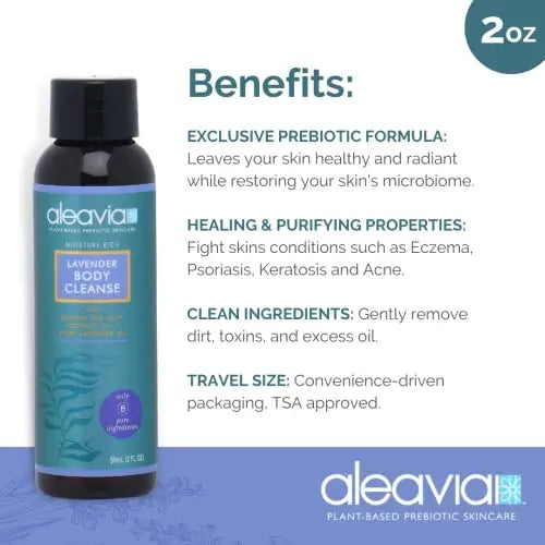 Aleavia - Travel Lavender Body Cleanse - 2 oz. Aleavia Au supplements