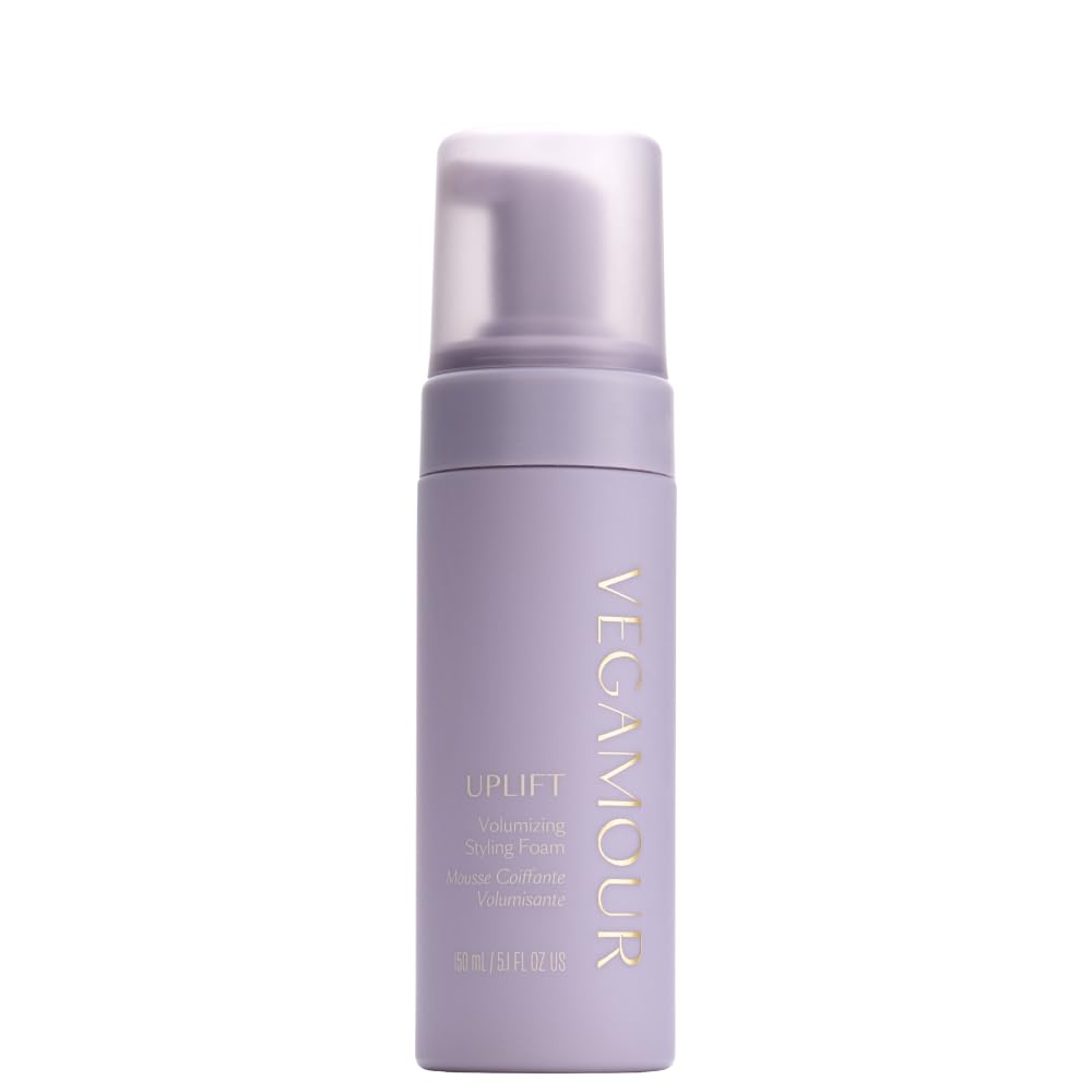 VEGAMOUR UPLIFT Volumizing Styling Foam, For fine, flat & thinning hair, Provides Volume & Resists Humidity, Non Sticky Formula, Bouncy Soft Hair VEGAMOUR Au supplements