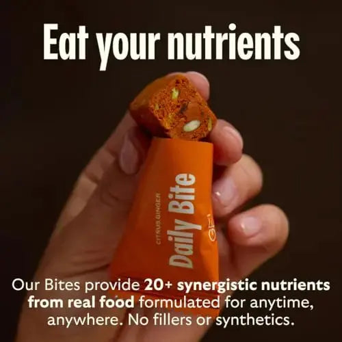 GEM Daily Bite for Women & Men, with 20+ Vitamins, Minerals & Superfoods Like Zinc, Vitamin D, B-Complex, K, Turmeric, Fiber & Prebiotics GEM Au supplements