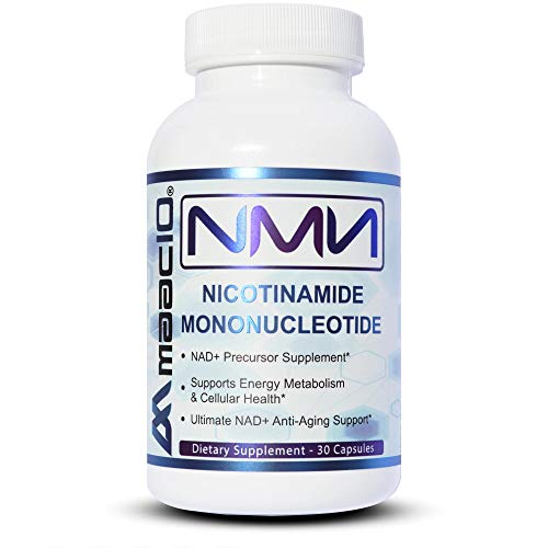 MAAC10 NMN Supplement Real Nicotinamide Mononucleotide (NMN 125mg Capsules). The Most Powerful NAD+ Precursor More Stable Than Riboside. We use 99% Pure Pharmaceutical Grade Stabilized NMN (30 Count) MAAC10 Au supplements