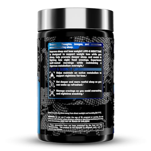 Nutrex Lipo 6 Nighttime Fat Burner | Melatonin Sleep Aid & Weight Loss Diet Pills Nutrex Research Au supplements