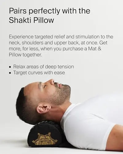ShaktiMat Acupressure Mat Original Level, Organic Cotton GOTS Certified, HSA/FSA ShaktiMat Au supplements