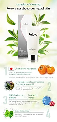 Relove Amino acid feminine Hygiene wash | Gynecologist | Green tea Fragrance Relove Au supplements