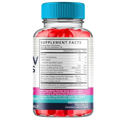 (5 Pack) Beauty Beach Keto ACV Gummies, Beauty Beach Keto ACV Gummies Advanced Titan Labs Au supplements