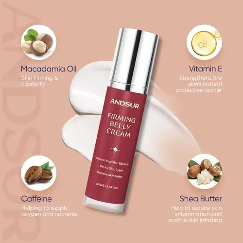 B Flat Belly Firming Cream, Skin Tightening Cream for Body, Belly Firming and Tightening ANSDUR Au supplements