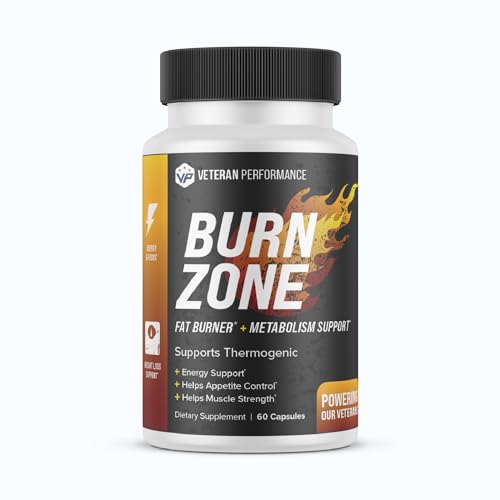 Veteran Performance Burn Zone Thermogenic Fat Burner – Metabolism Booster Appetite Veteran Performance Au supplements