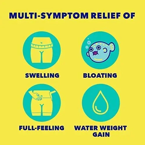 Midol Bloat Relief Caplets 60ct: Midol Bloat Relief Caplets with Pamabrom, Relieve Bloating Midol Au supplements