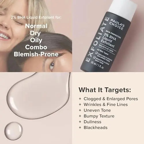 Paula's Choice Skin Perfecting 2% BHA Liquid Salicylic Acid Exfoliant Paula's Choice Au supplements