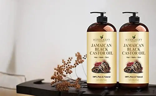 Handcraft Blends Jamaican Black Castor Oil for Hair Growth, Eyelashes and Eyebrows Handcraft Blends Au supplements