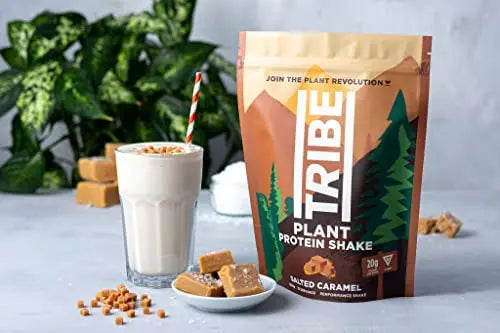 TRIBE Vegan Protein Powder - Salted Caramel - Pea and Rice Protein Blend - Vegan TRIBE Au supplements