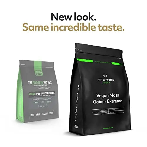 Protein Works - Vegan Mass Gainer Extreme | High Calorie Protein Powder | Weight Gainer Protein Works Au supplements