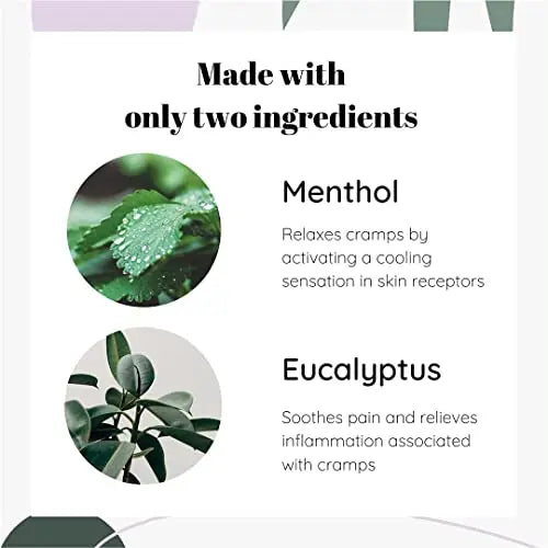 LILAS Period Cramps Pain Relief Patch - Pack of 10 LILAS Au supplements