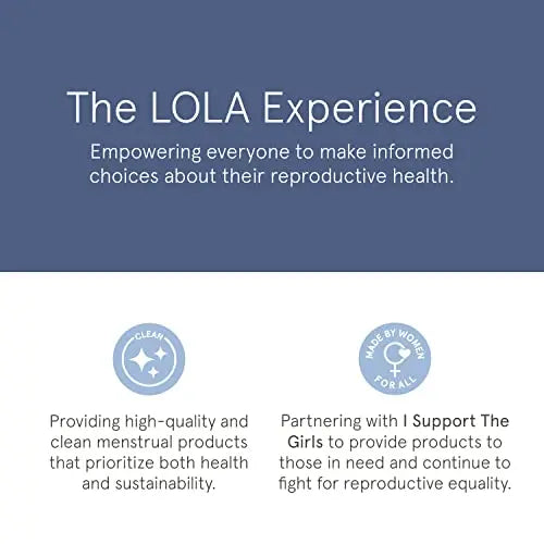 LOLA Organic Cotton Tampons, 60 Count - Tampons Regular, Period Feminine Hygiene Products LOLA Au supplements