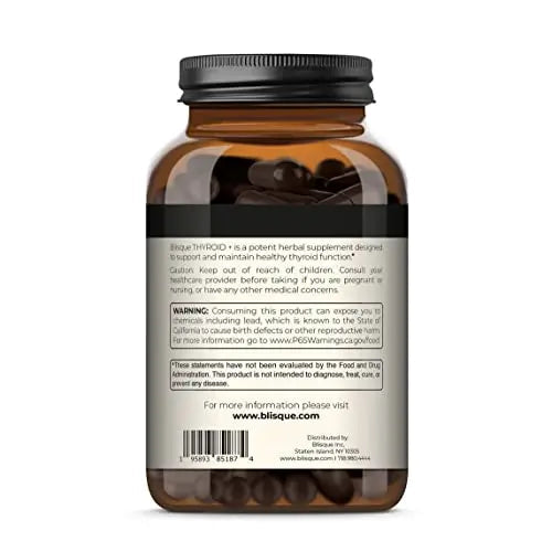 Blisque – Thyroid Support Supplement Complex for Healthy Metabolism and Increased Energy Blisque Au supplements