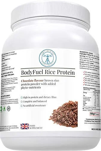 Complementary Supplements | BodyFuel Brown Rice Protein Powder Plus Chicory, Green Tea Complementary Supplements Au supplements