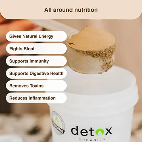 Detox Organics Chocolate Superfood Powder, Detox Cleanse for your Body, Bloating Relief Detox Organics Au supplements