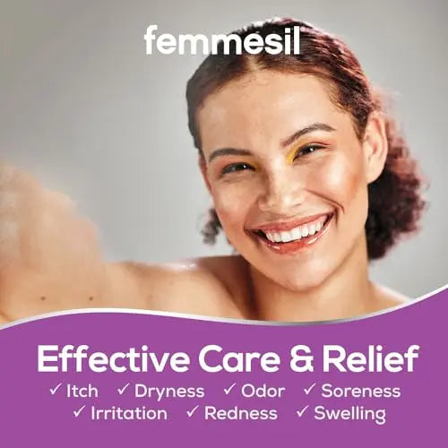 Femmesil Vaginal Soap for Relief from Yeast Infections for Women, Vaginal Itch & Irritation Aidance Au supplements