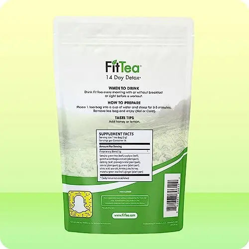 The ORIGINAL FitTea 14 Day Detox Tea for Weight Loss and Belly Fat - Detox Cleanse FitTea Au supplements