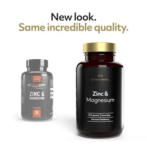 Protein Works - Zinc & Magnesium Supplement Tablets |Added Vitamin B6 | Combats Tiredness & Fatigue Protein Works Au supplements