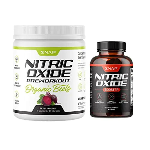 Snap Supplements Pre-Workout Beets + Nitric Oxide Booster (2 Products) Snap Supplements Au supplements