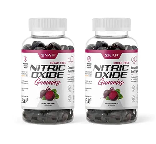 Snap Supplements Nitric Oxide Beet Root Gummies - Support Healthy Blood Circulation Snap Supplements Au supplements