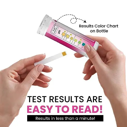 5-Minute Vaginal pH Test Kit for Women - 50 Premium-Quality Vaginal Heath pH Test Strips Included Leaping Lynx Au supplements