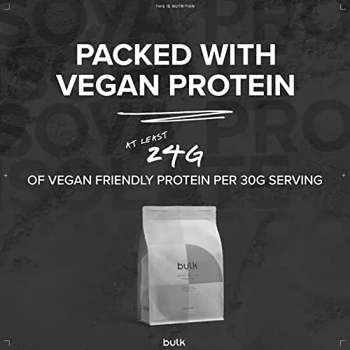 Bulk Soya Protein Isolate Powder, Vegan Protein Shake, Chocolate, 1 kg Bulk Au supplements