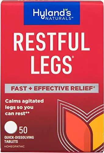 Hyland's Naturals Restful Legs Tablets, Natural Itching, Crawling, Tingling & Leg Jerk Relief, Quick Dissolving Hyland's Au supplements