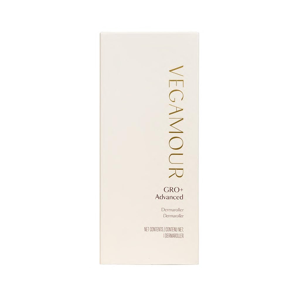 VEGAMOUR GRO+ Advanced Dermaroller | 1,200 Microneedle 0.25mm Scalp Tool | Gently Exfoliates the Scalp | Wide Head for Maximum Coverage VEGAMOUR Au supplements