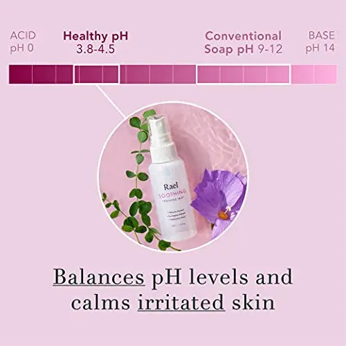 Rael Feminine Spray, Soothing Mist - pH Balance, Intimate Spray for Women, Unscented Rael Au supplements