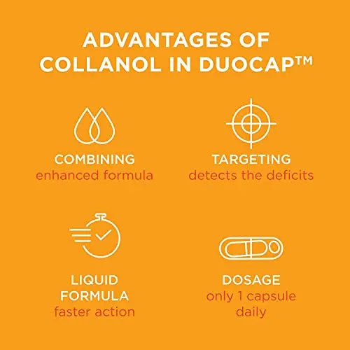 Collanol - Innovation in The Care of Healthy Joints - Liquid Formula in a Double Capsule 3D Collagen Collanol Au supplements