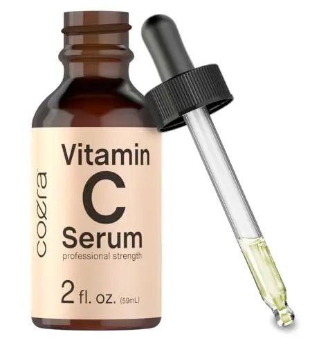 Vitamin C Serum for Face | 2 oz | Brightening Serum for Dark Spots | Paraben & SLS Free Coera Au supplements