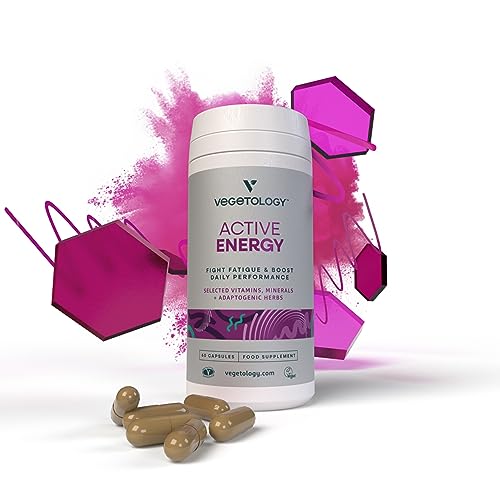 Vegetology Energy Supplements – Iron, Vitamin C & B2, B12, Folate & More – Vitamin Supple VEGETOLOGY Au supplements