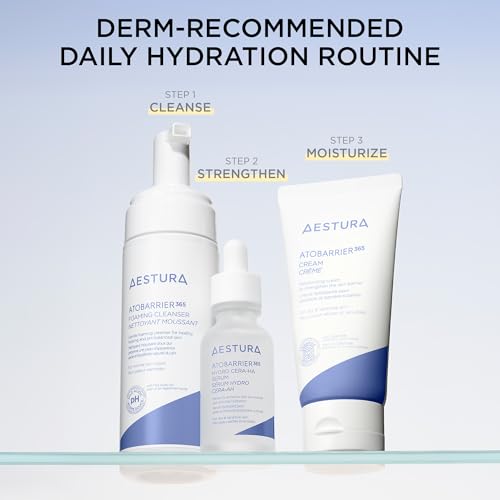 AESTURA ATOBARRIER365 Cream with Ceramides, Korean Face Moisturizer for Barrier Repair | 120H lasting Hydration, Ceramide Capsules