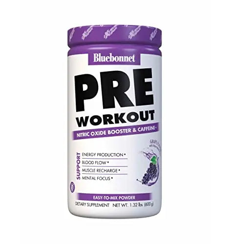 Bluebonnet Nutrition Extreme Edge Pre workout, Muscle Recharging Formula, Increases Bluebonnet Au supplements