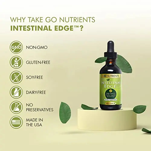 Go Nutrients Intestinal Edge Gut Detox Cleanse for Humans: Enhance Digestive Go Nutrients Au supplements