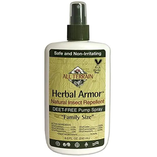 All Terrain Herbal Armor Natural Insect Repellent, DEET-FREE Pump Spray All Terrain Au supplements