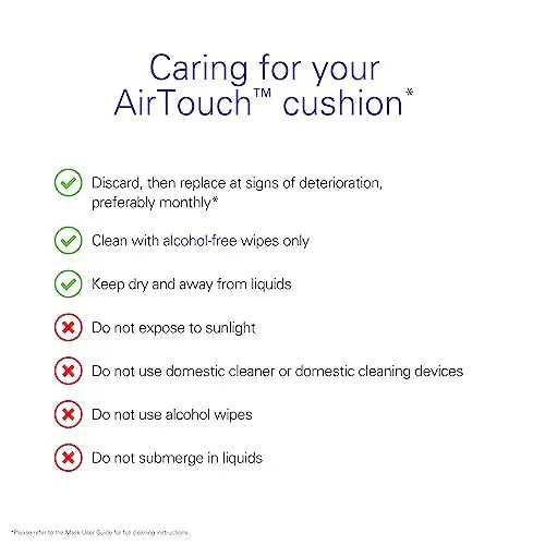 ResMed AirTouch F20 Full Face Replacement Cushion - Large ResMed Au supplements