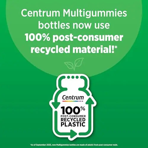 Centrum Men's Organic Multigummies, Men's Multivitamin Gummies, Organic Multivitamin for Men with Essential Nutrients Centrum Au supplements