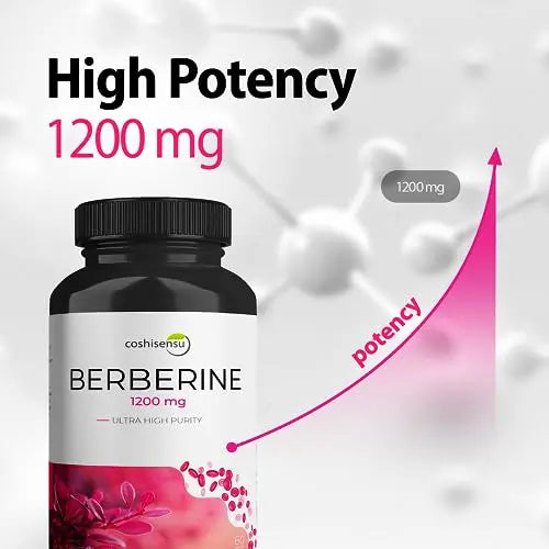 Coshisensu Berberine HCI 1200mg - Premium Berberine Supplements - 60 Capsules Coshisensu Au supplements