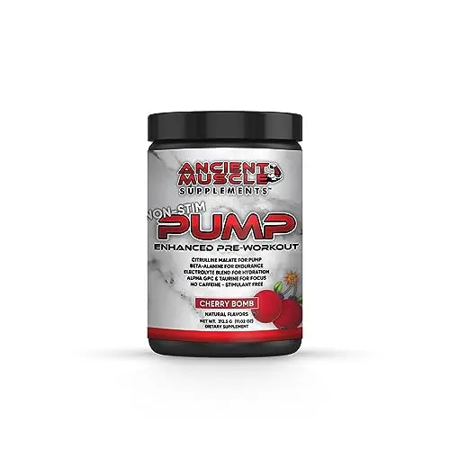 Ancient Muscle Pre Workout Stimulant-Free Pump Supplement - Citrulline Malate, Beta Alanine Ancient Muscle Au supplements