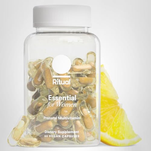 Ritual Prenatal Multivitamin For Women - Key Essential Vitamins and Minerals To Support Mom and Baby During Pregnancy* - Folate, Choline, Omega-3 DHA